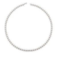 Collana Coscia Perle Donna in Oro bianco Perla LBNKFW85-442 - LBNKFW85-442